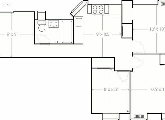 2nd image of 463 W 43rd St APT 5E