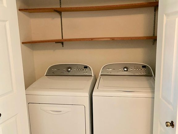 Newer, in closet, W/D