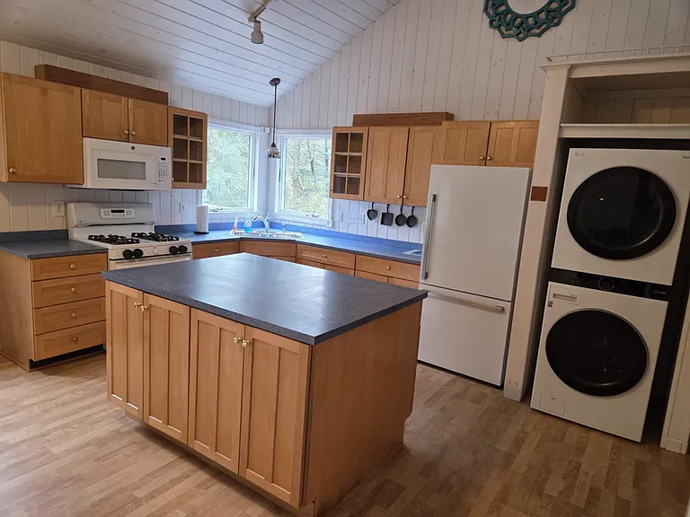 Kitchen and laundry
