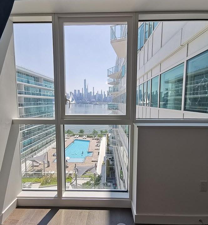 City view from bedroom