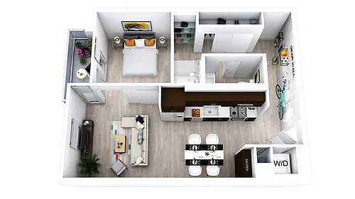 Floor plan Atoll