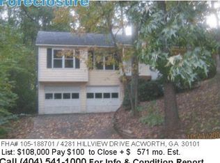 4281 Hillview Dr, Acworth, GA 30101