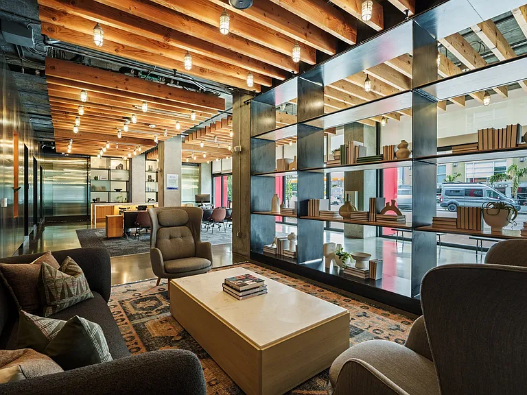 Community Lounge at L Seven Apartments in San Francisco, CA 94103