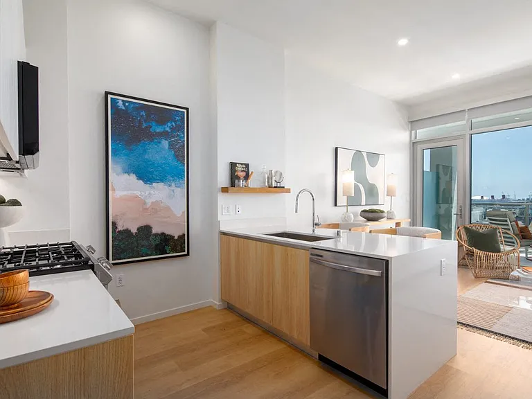 200 West Ocean Studio Kitchen