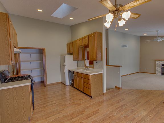 Kitchen and living room