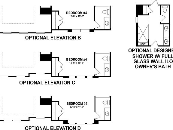 Fenmore Second Floor Options