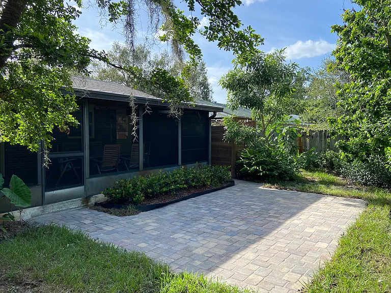Back patio