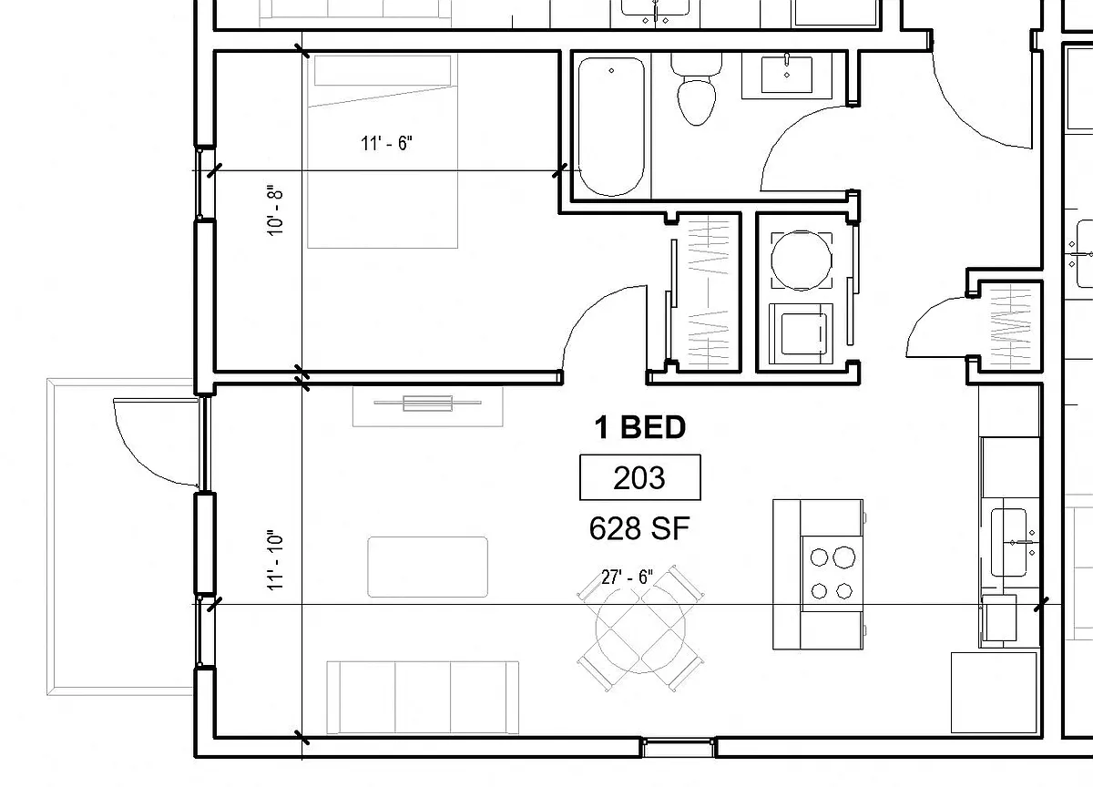 Floor plan Morganford