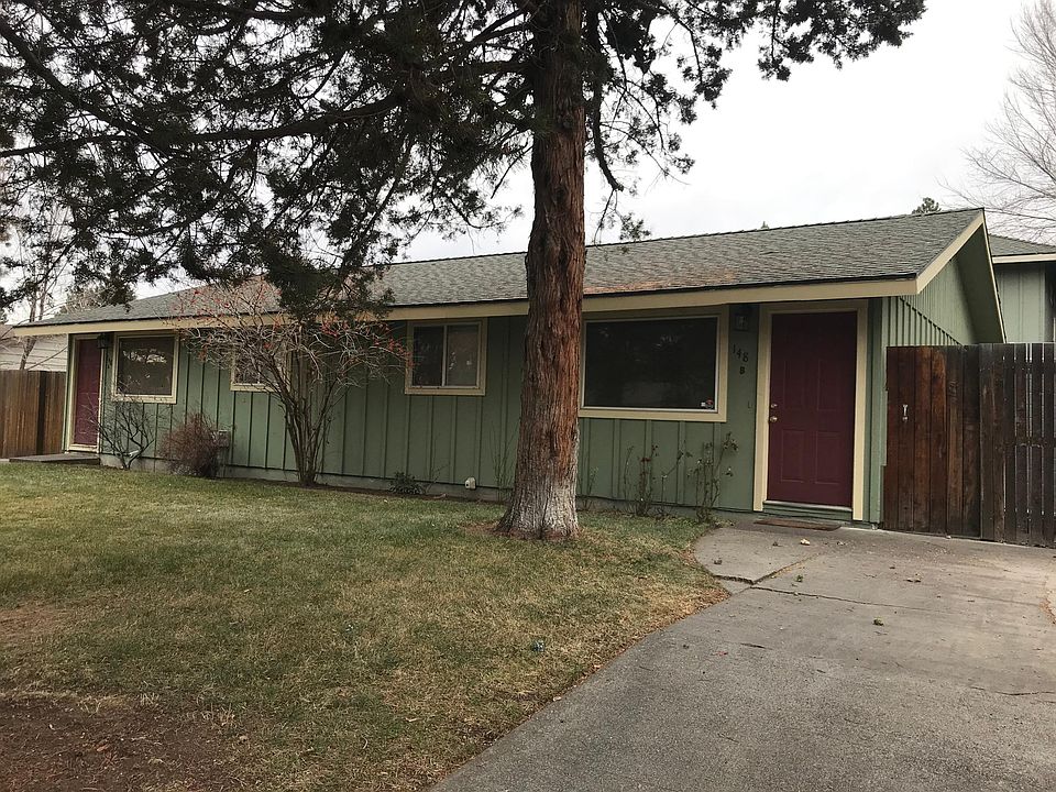 Short driveway, front of duplex.
