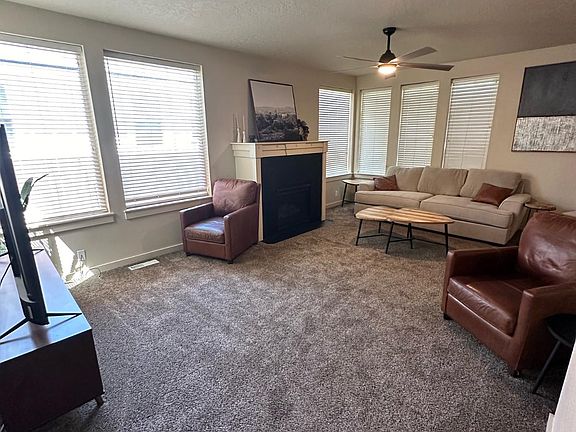 down stairs living room