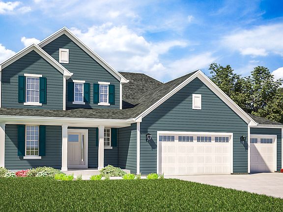 Julia Traditional Elevation 3 Car