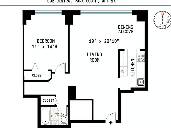2nd image of 392 Central Park W APT 1K