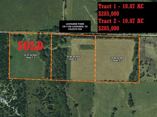 TRACT 1 County Road 1135, Leonard, TX 75452