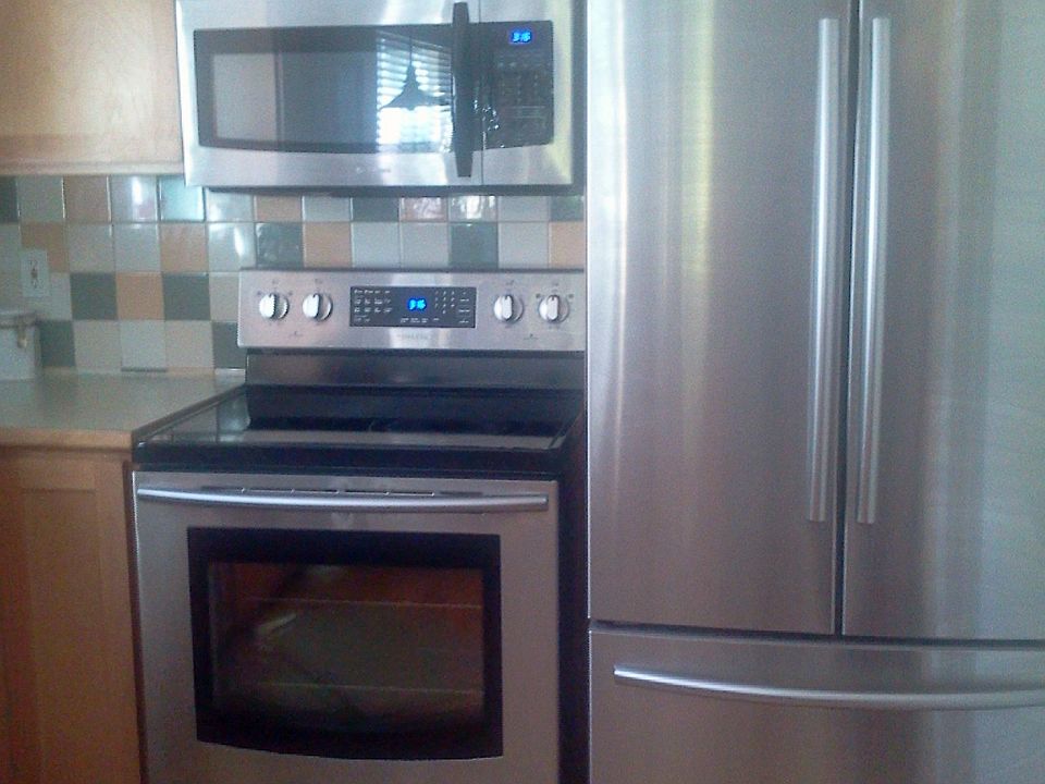 New Stainless Appliances