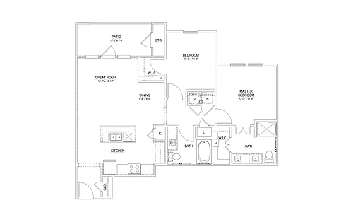 Floor plan B1