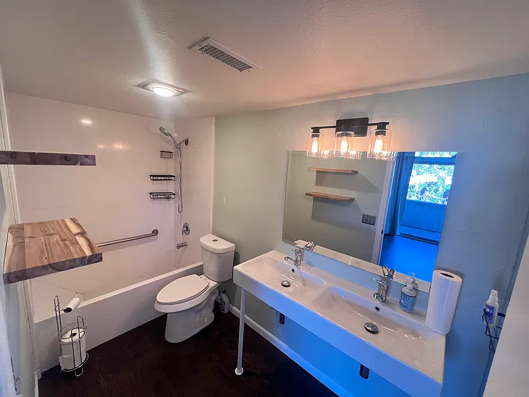 Bathroom with double sinks in Master Suite