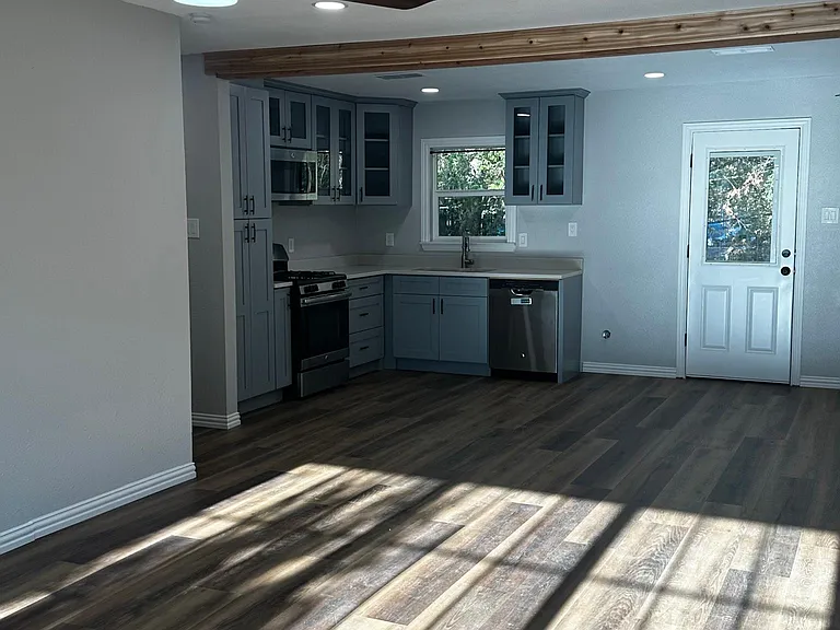 Modern open concept with brand new luxury vinyl plank flooring perfect for kids and/or pets!