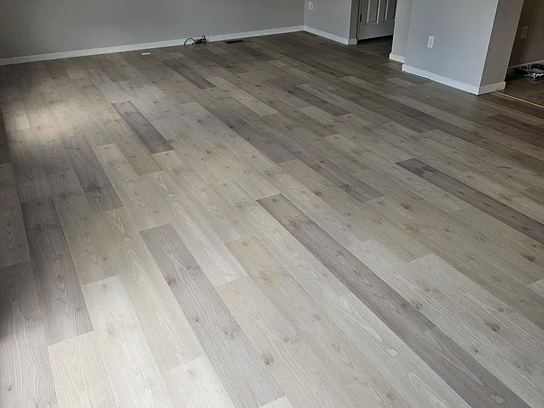 New Laminate floors in living room