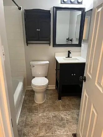 Hall bath