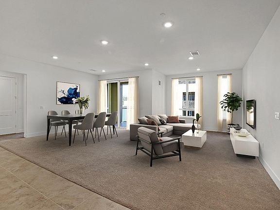 Toll Brothers Chancery Lane at Metro Crossing Great Room and Dining Room