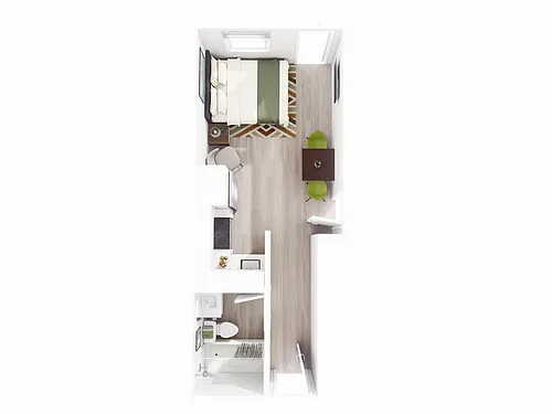 Floor plan S - A