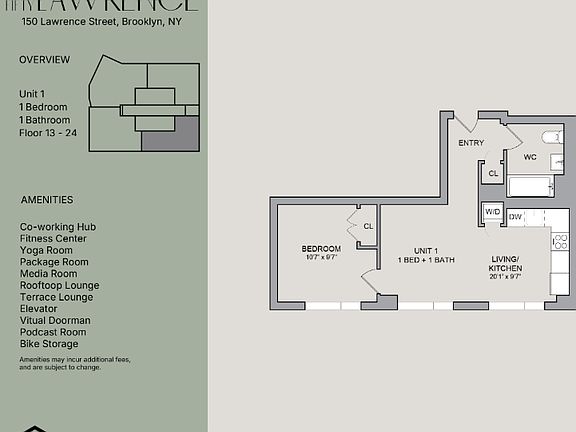 2nd image of 150 Lawrence St #13031