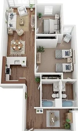 B2 Floorplan B2 Floorplan