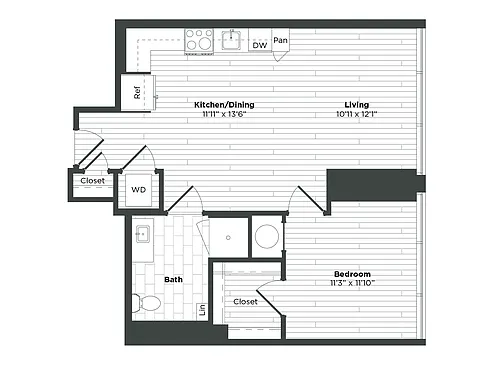 Floor plan 1EA