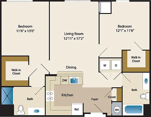Floor plan Calloway