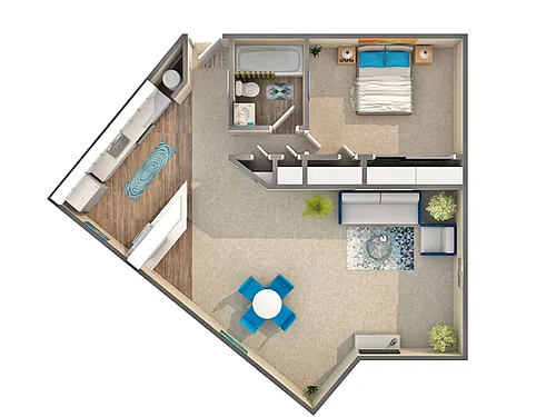 Floor plan Mabury