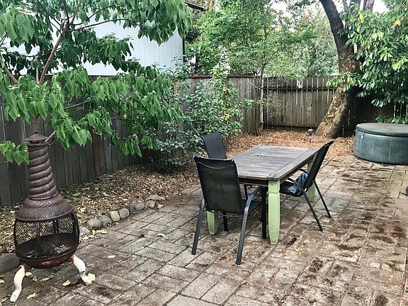 Second patio area