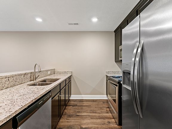 Kitchen space two bedroom units