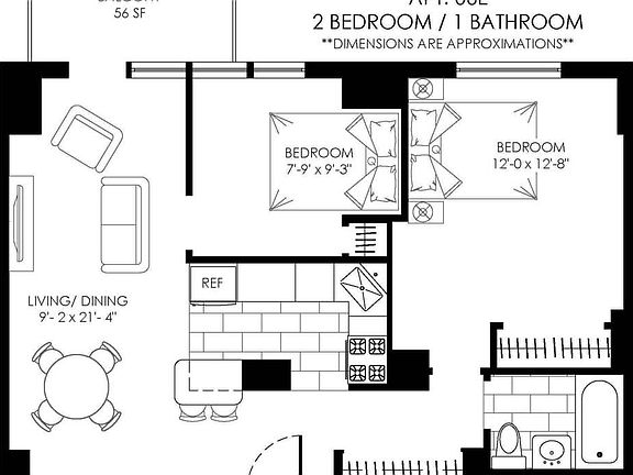 2nd image of 341 10th St APT 6e