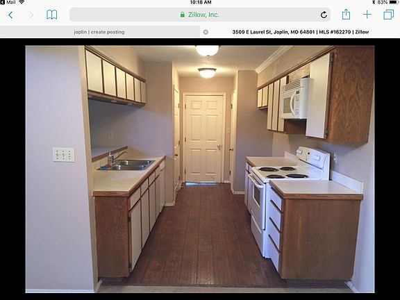 Convenient entry in kitchen from garage