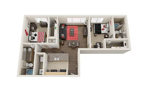 Floor plan B1