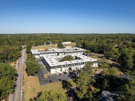 Aerial view of the community