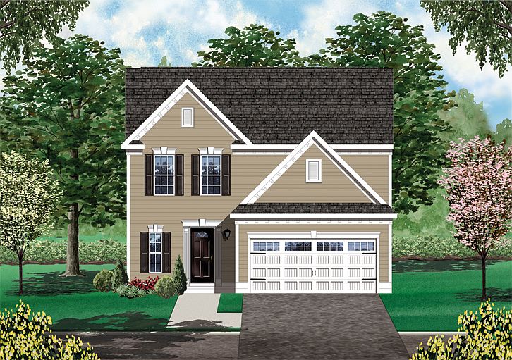 Our elevations are for illustration only and are usually customized from our standard