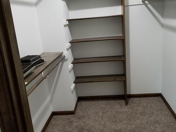 Master walk in closet