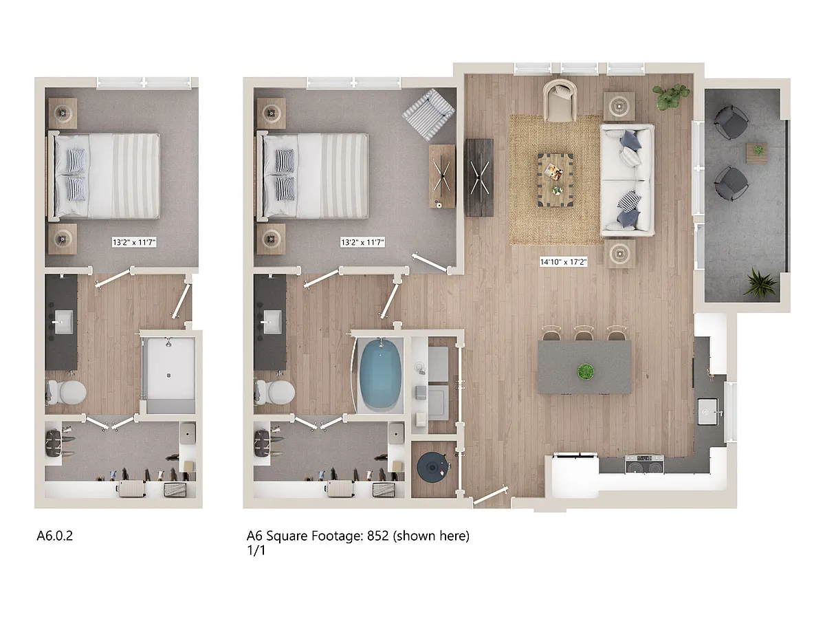 Floor plan A6