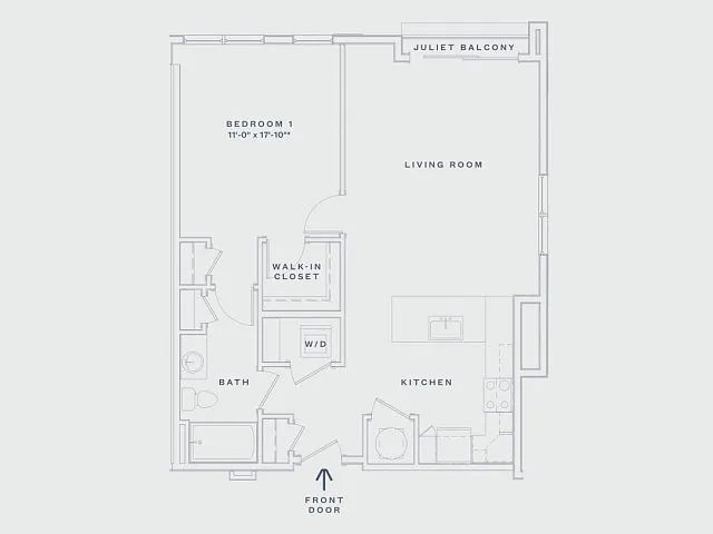 Floor plan A1H