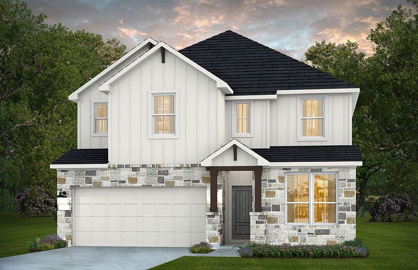 Elevation F - Exterior Color Package Caddo Mills
