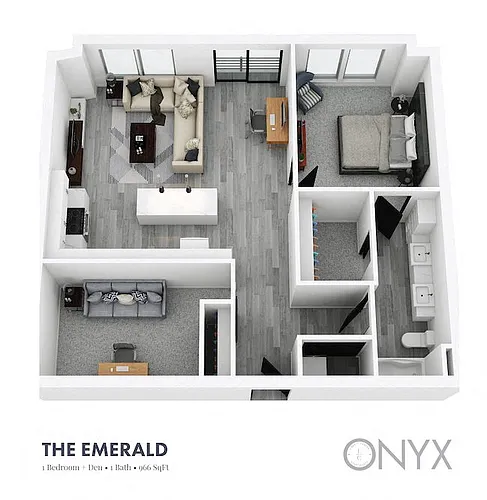 Floor plan ONYX - The Emerald