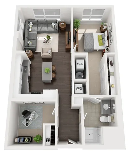 Floor plan M-C2B