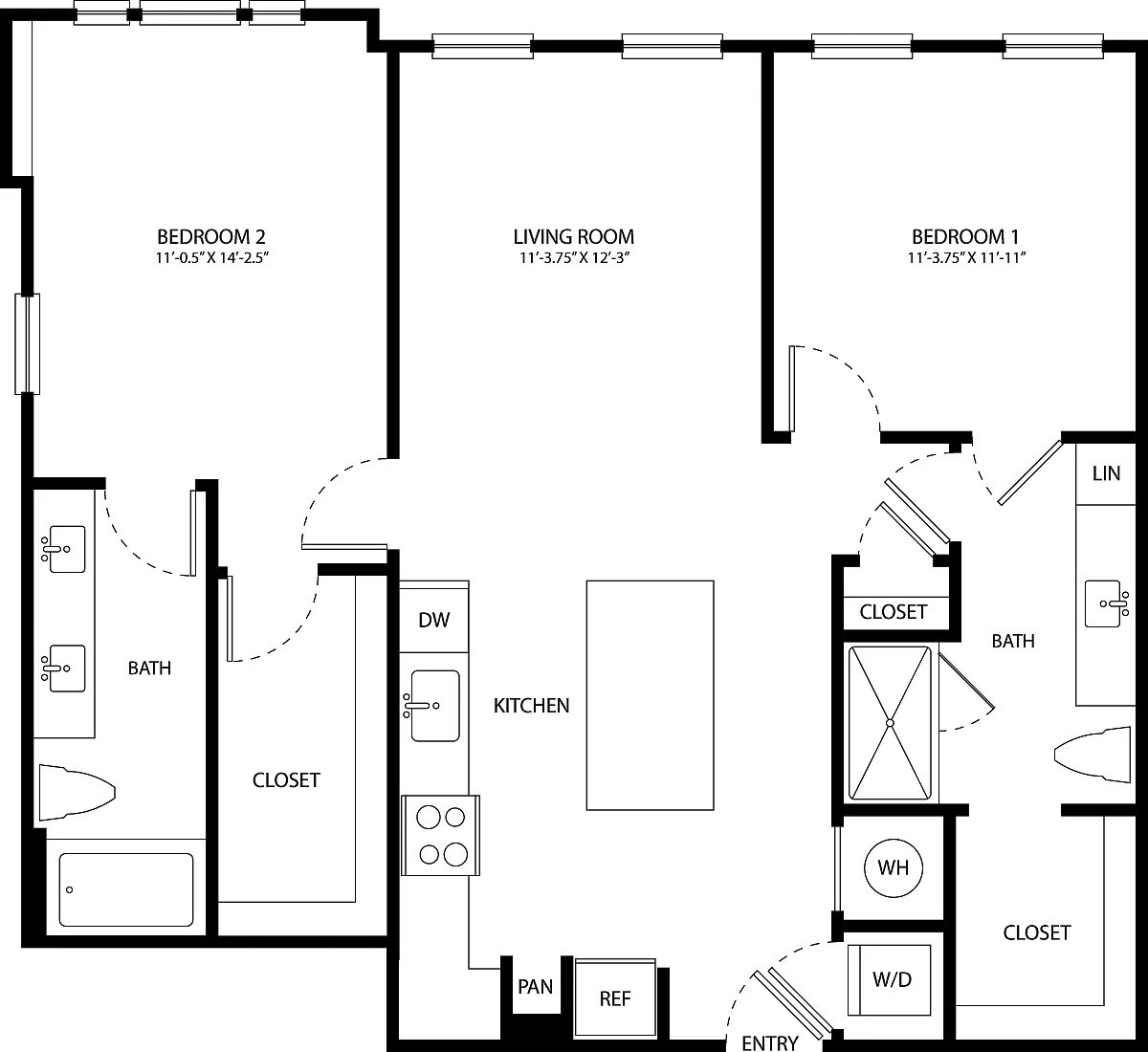 Floor plan B6