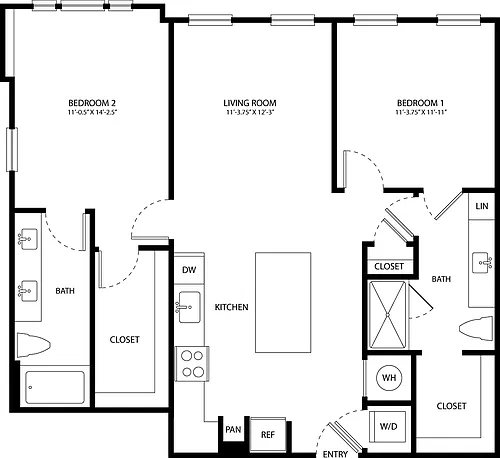 Floor plan B6