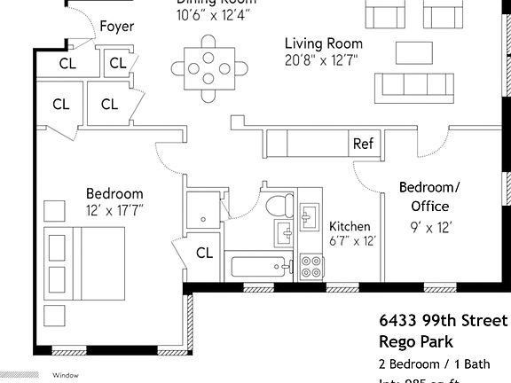 2nd image of 64-33 99th St #3B