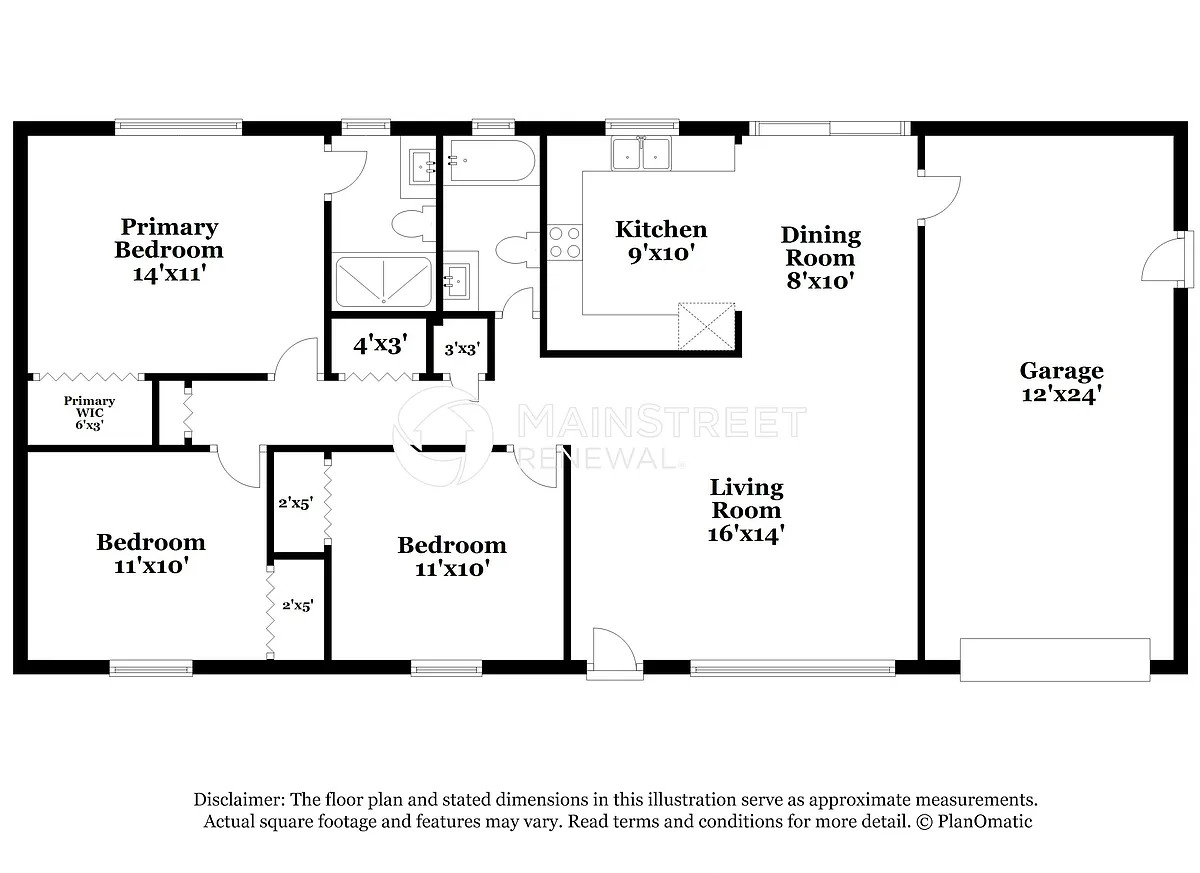 Floor Plan - 2201 Pike Ct