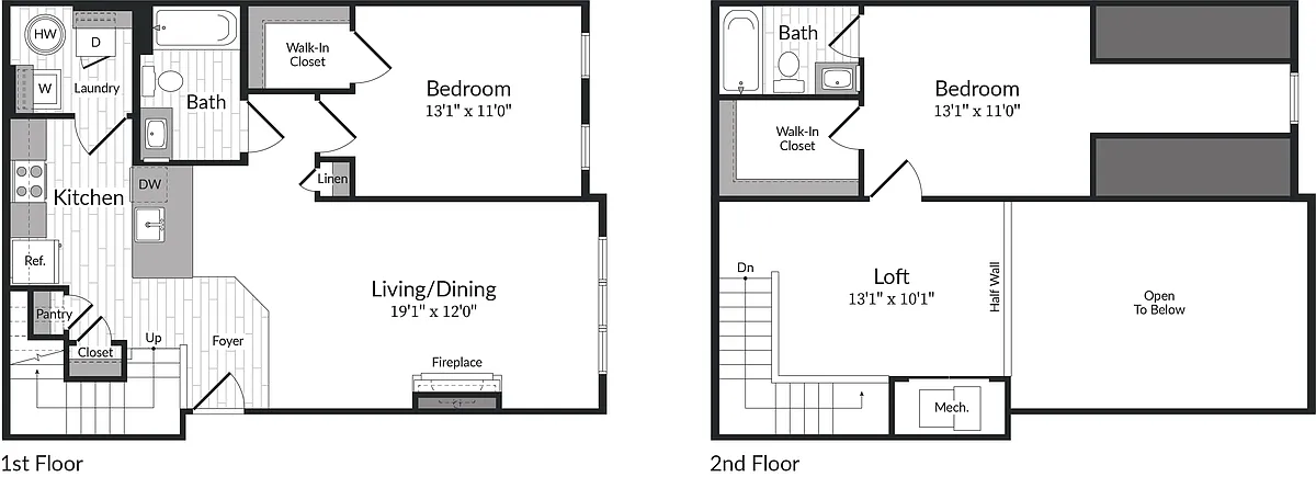 Floor plan M_CL