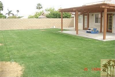 backyard large enough for pool