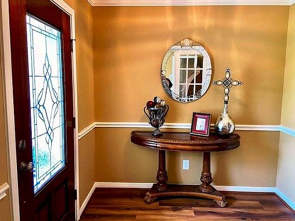 Elegant Entry with new plank flooring!